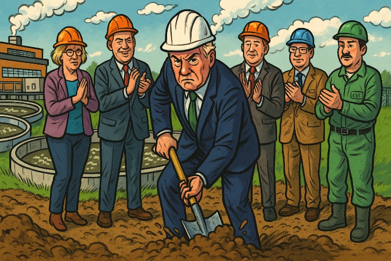 Grafik: Ahlen macht sauber: Kläranlage im Millionen-Makeover – Wellnesskur fürs Abwasser