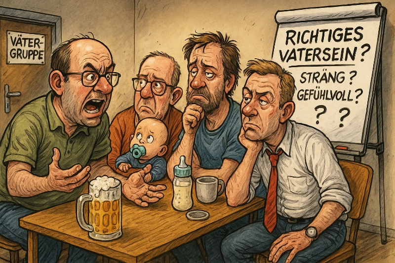 Grafik: Wenn Väter reden – und niemand weghört