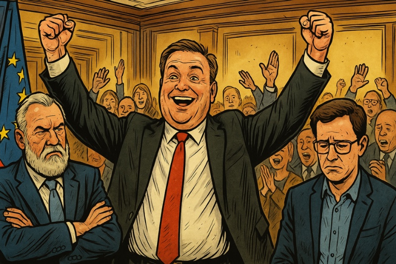 Grafik: Meißen wählt, und die Porzellanstadt serviert Politik im XXL-Format