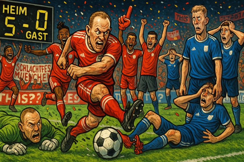 Grafik: Bundesliga-Samstag – Bayern im Trainingsanzug, BVB im Energiesparmodus