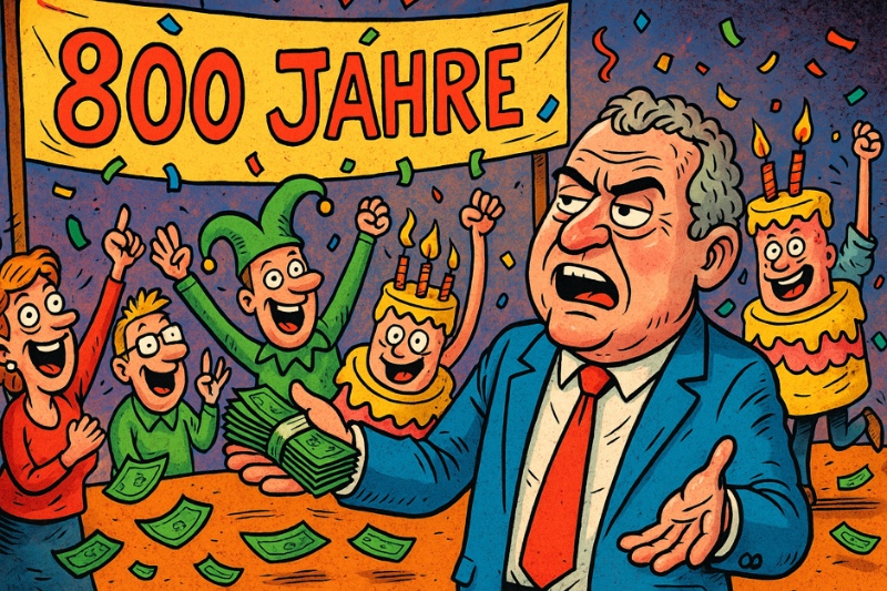 Grafik: Hamm sucht die Super-Idee – 800 Jahre und ein bisschen Geld dazu