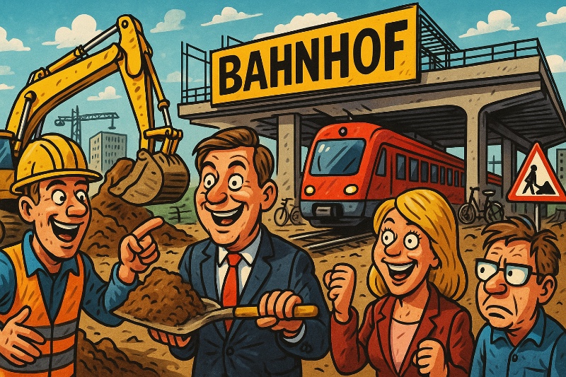 Grafik: Münster baut sich die Zukunft: Ein Bahnhof für Loddenheide – und fünf neue Haltepunkte für die große Mobilitätswende