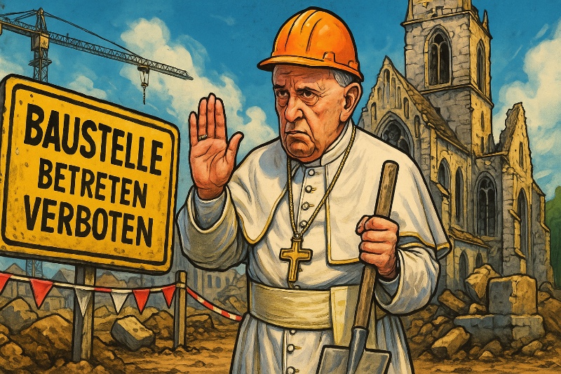 Grafik: Papst Leo XIV.: Der Mann, der nichts ändern will – und das als Reformprogramm verkauft