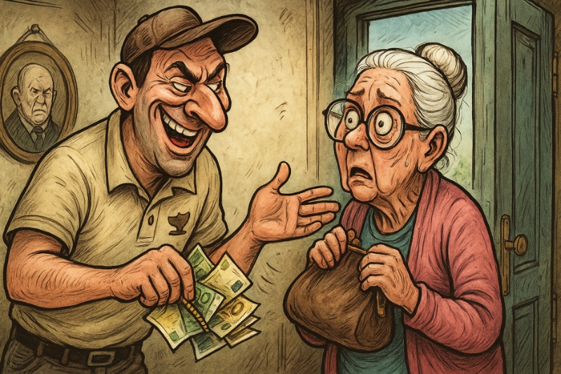 Grafik: Wenn die Fürsorge plötzlich Bargeld liebt