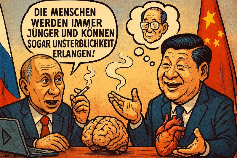 Grafik: Ewig leben, ewig regieren: Geheime Pläne aus dem Reich der Unsterblichen