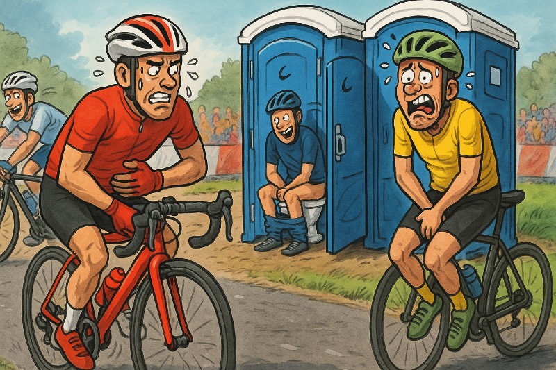 Grafik: Die Deutschen: vom Rennrad direkt aufs Dixi