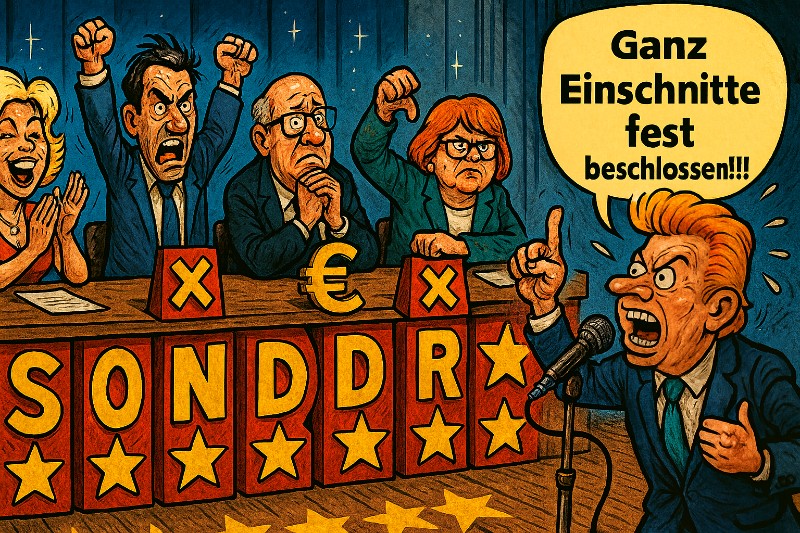 Grafik: Deutschland sucht den Super-Sozialstaat