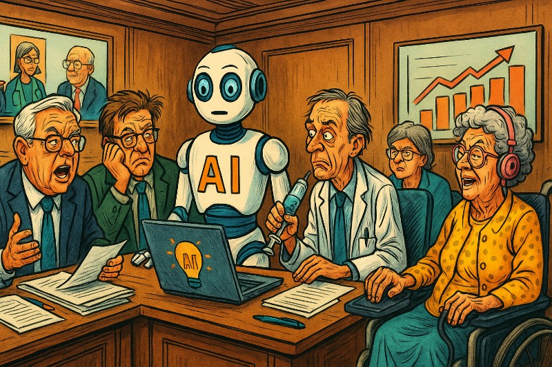 Grafik: Gesund, sozial, digital – der Kreis packt alles auf einmal an!