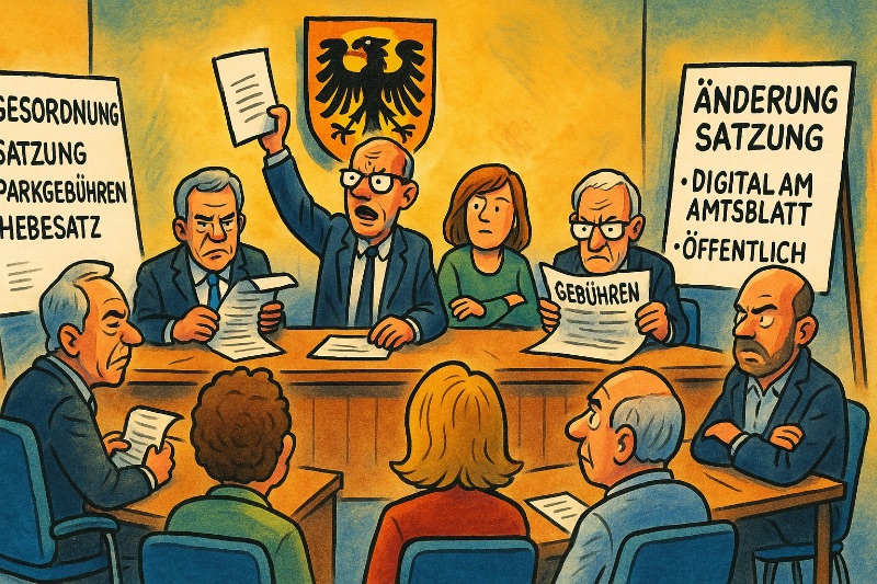 Grafik: Die 22. Änderung der Hauptsatzung