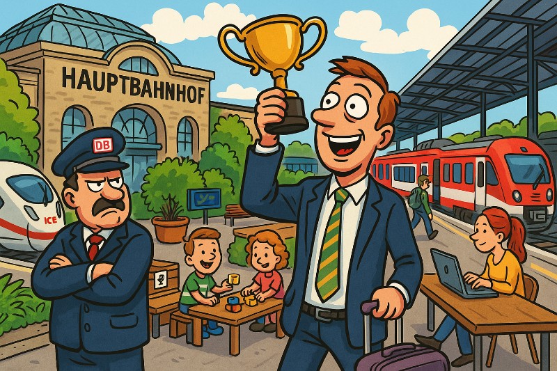 Grafik: Bahnhof des Jahres