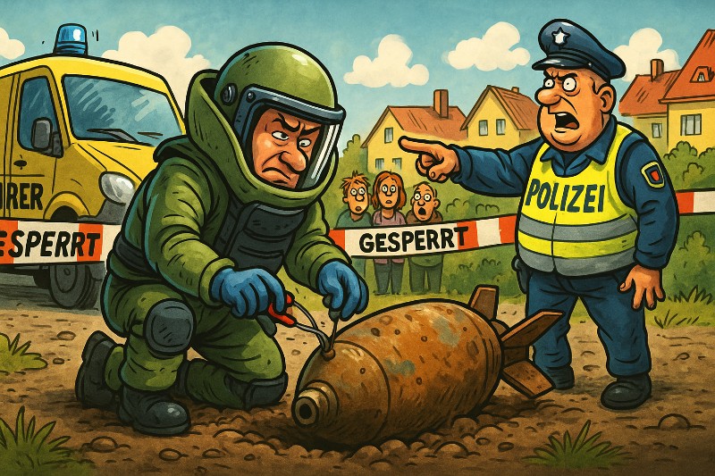 Grafik: Bombenstimmung in Dortmund – Wenn Geschichte mal wieder durch die Decke geht