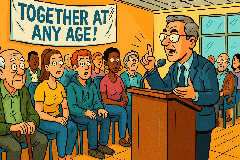 Grafik: Dortmund diskutiert das Altern – Zwei Tage zwischen Zukunft, Zimtkaffee und Zivilcourage