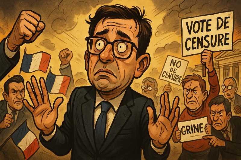 Grafik: Frankreich sucht den Super-Premier – Staffel 27, Folge Chaos