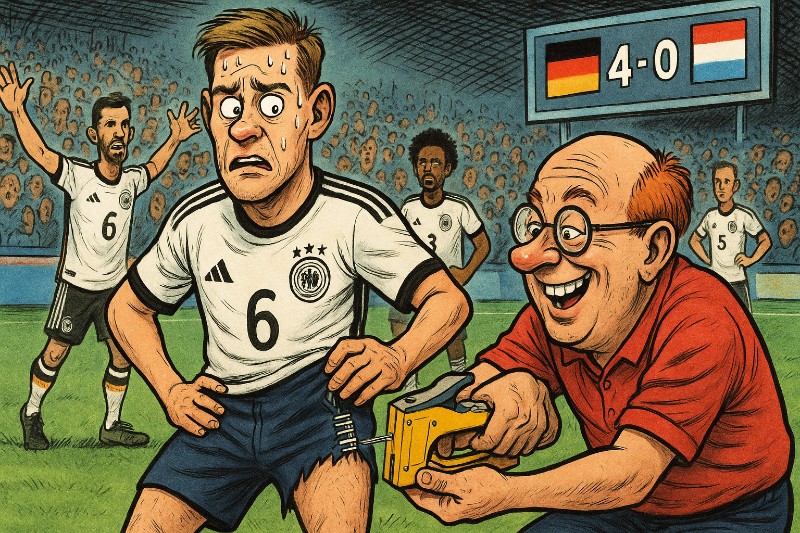 Grafik: Wie die DFB-Elf sich endlich wieder zusammenflickt