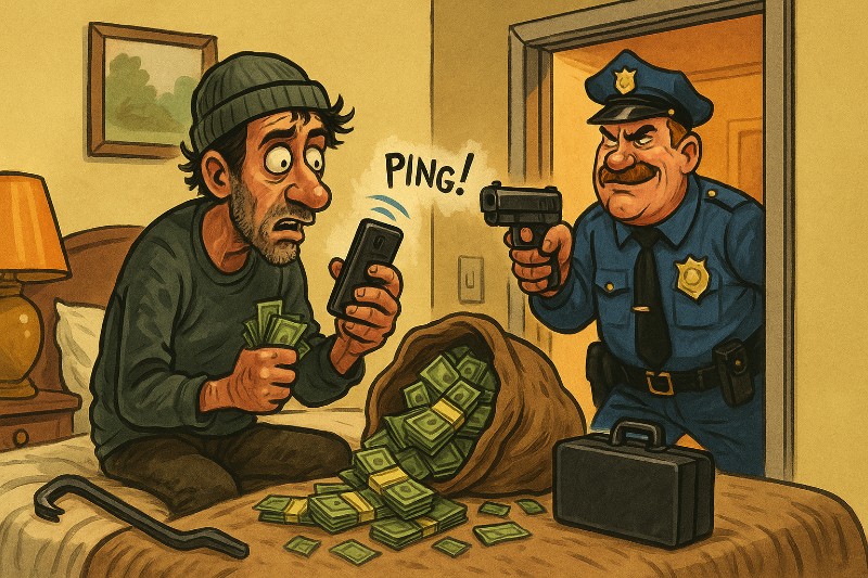 Grafik: Vom Spendenbox-Express ins Hotel Deluxe – Ein Hamm-er Coup mit GPS-Service