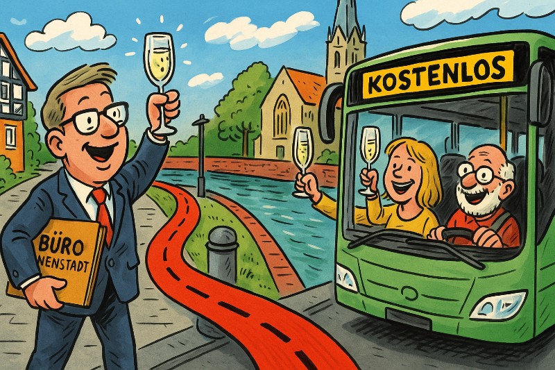 Grafik: Hamm ans Wasser – und alle gratis mit dem Bus hin!