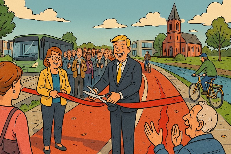 Grafik: Ohne Lücke bis zum Wasser – Hamm feiert den roten Teppich für Fußgänger