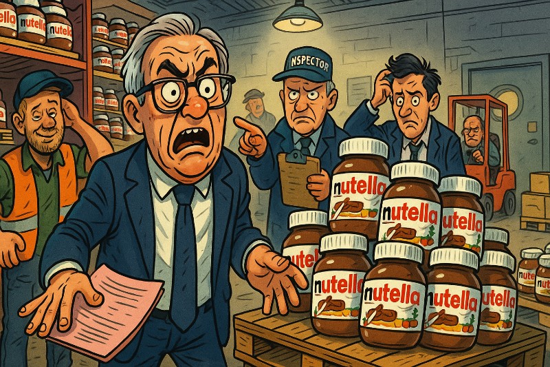 GrafiK: Malmö im Ausnahmezustand – Die Nutella-Krise erreicht Europa