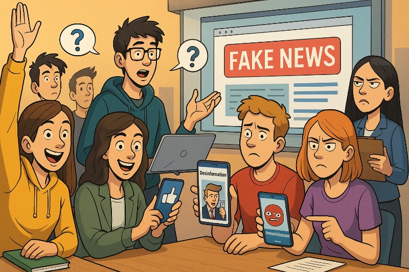 Fake News, Fritten & Filterblasen – Ahlens Nachwuchs kämpft mit Memes gegen die Desinformation