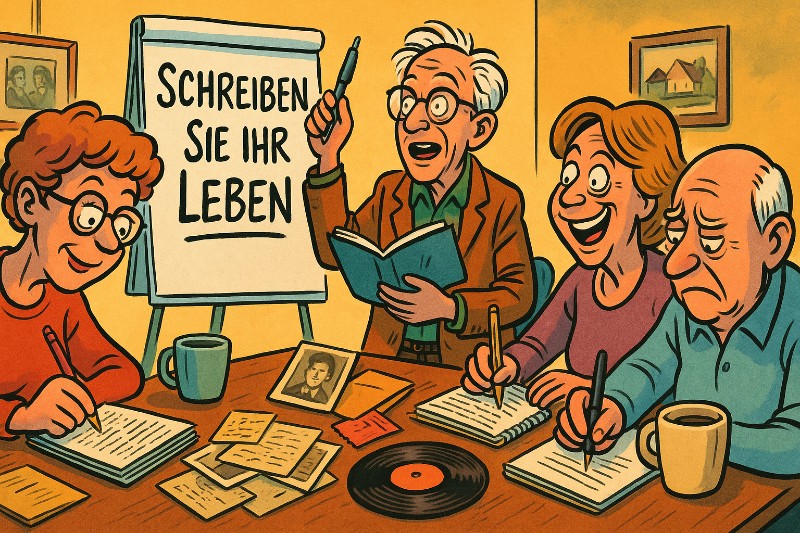 Grafik: Schreib dich selbst