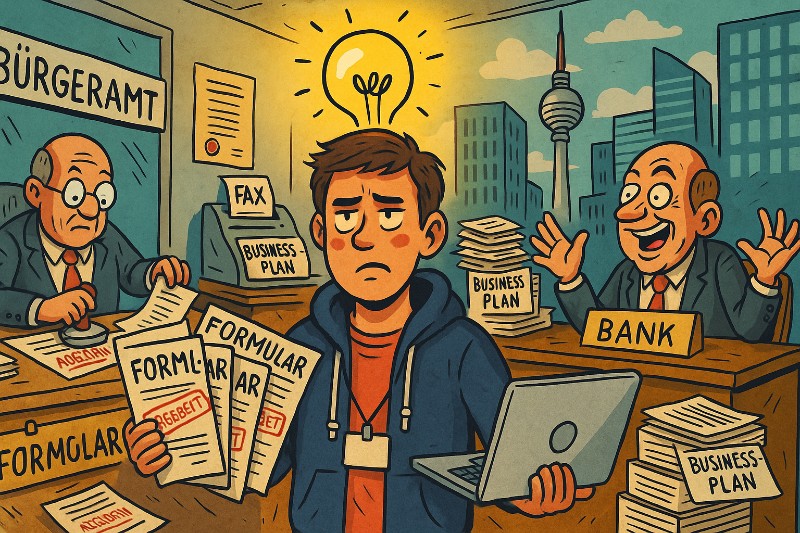 Grafik: Deutschland – das neue Silicon Valley mit Stempelpflicht