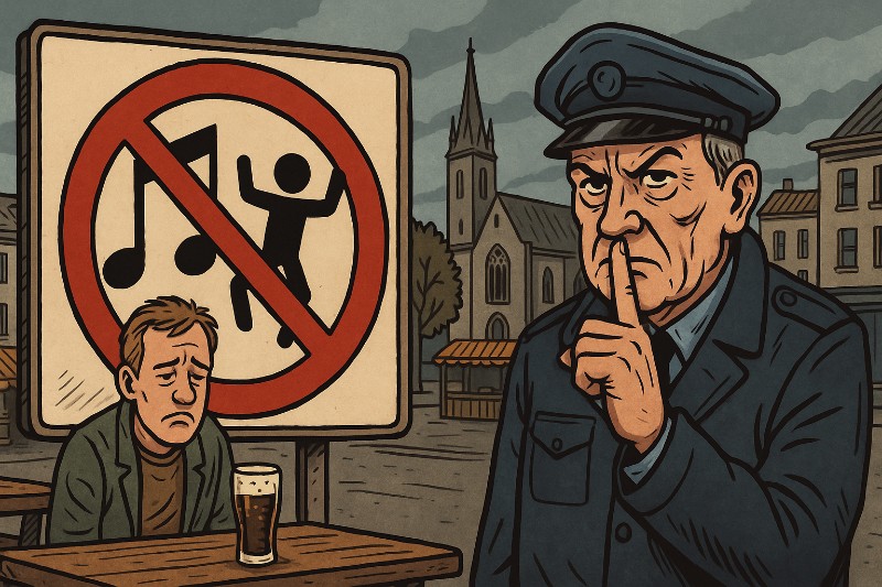 Grafik: Tanzverbot und Trauerkaffee – NRW erklärt die November-Melancholie zur Staatsdisziplin