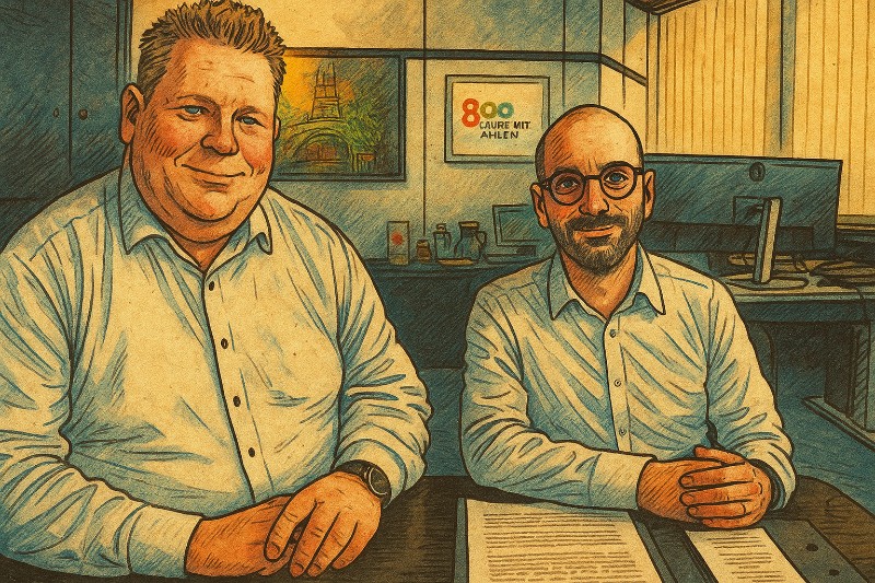 Grafik: Ahlen am Abgrund – oder: Wie man 20 Millionen Euro spart, indem man tief einatmet und hofft