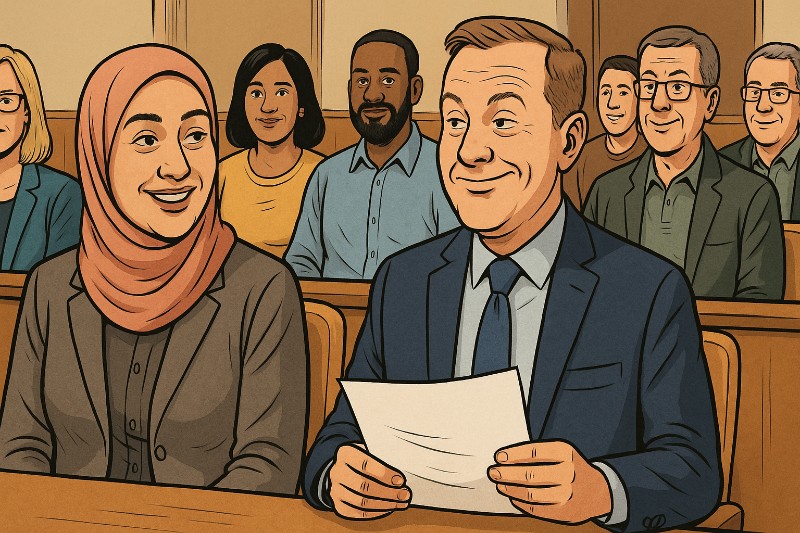 Grafik: Ahlen tagt sich gerecht – Chancengleichheit, Integration und ein Schuss Bürokratie-Romantik!