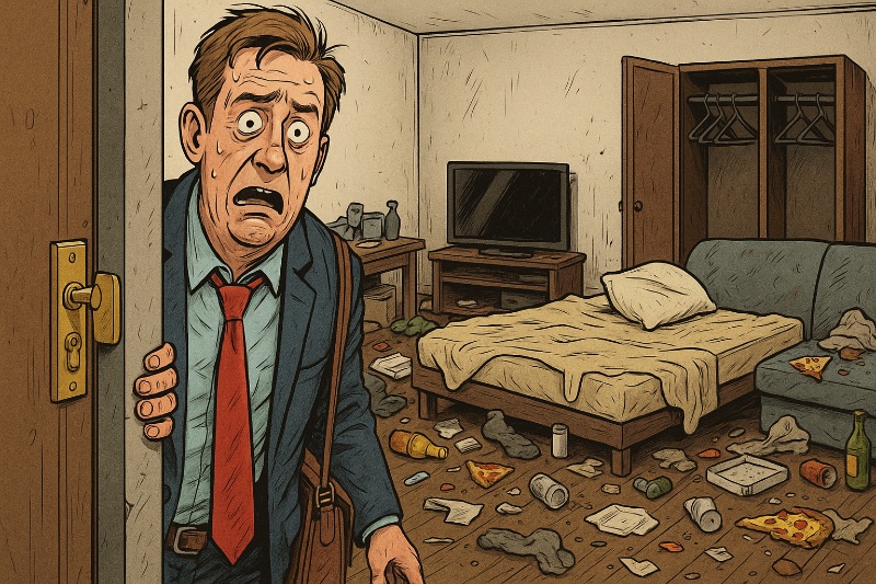 Grafik: Die ungebetene Ersatz-WG