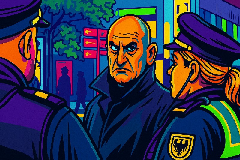 Grafik: Saubere Sache: Wenn der Oberbürgermeister den KOD begleitet (und keiner fegt zurück)