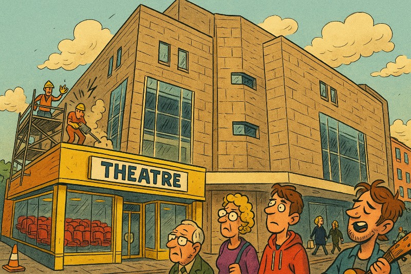 Grafik: Dortmunder Schauspiel zieht ins ehemalige Kaufhaus