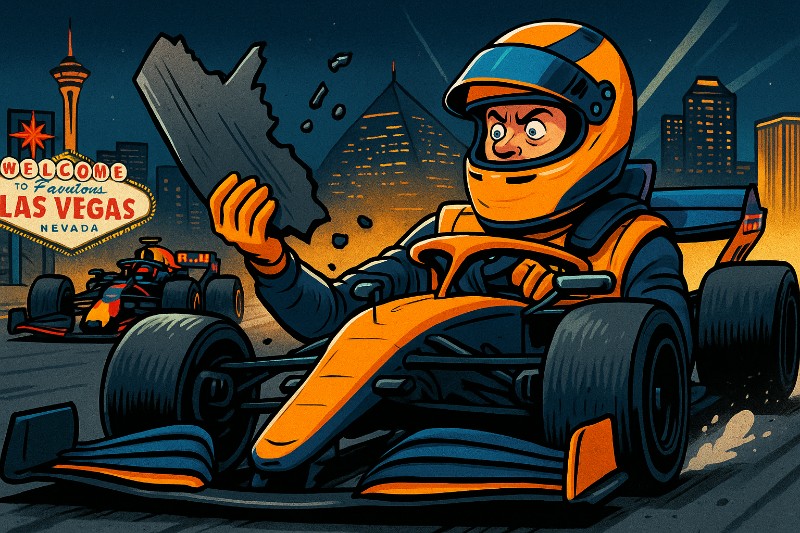 Grafik: Millimeter-Drama in der Wüste – Wie eine Bodenplatte die Formel-1-WM auf den Kopf stellt