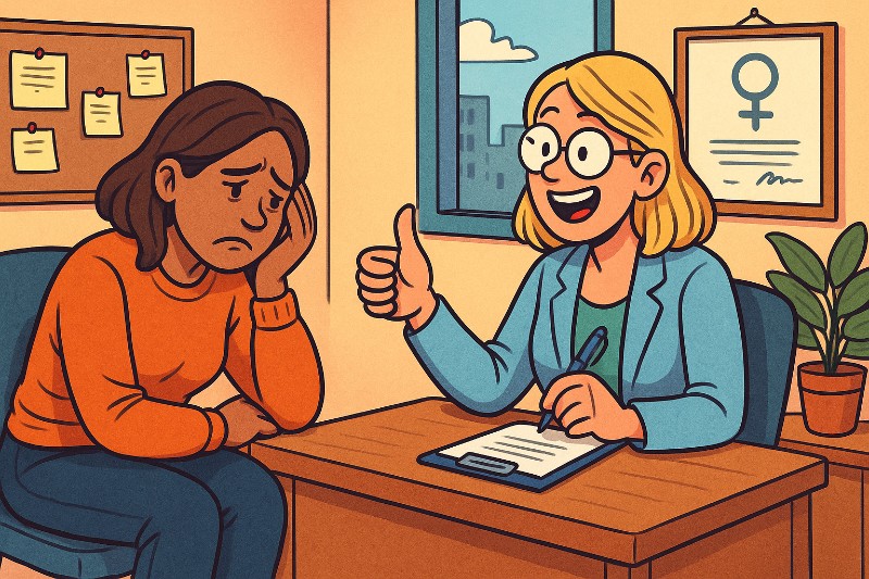 Grafik: Die neue Frauenberatung kommt – stärker, größer und wichtig wie nie