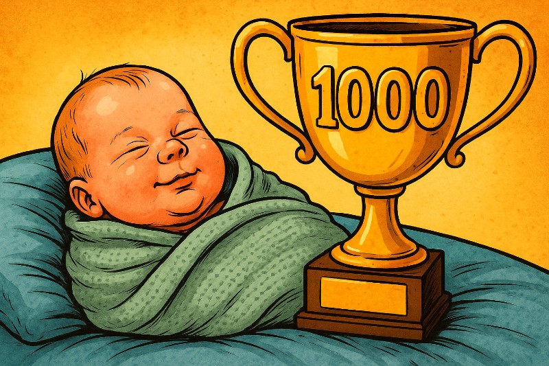 Geburt: Das Krankenhaus bebt – Mila, das Baby des Jahres (und fast ein Kleinkind)