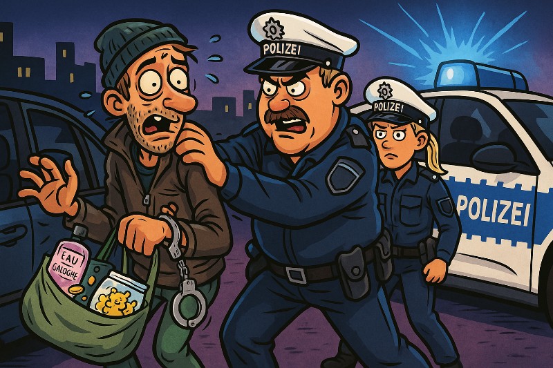 Grafik: Mission Gummibärchen – Wenn der große Coup am Schwanenwall klebrig endet