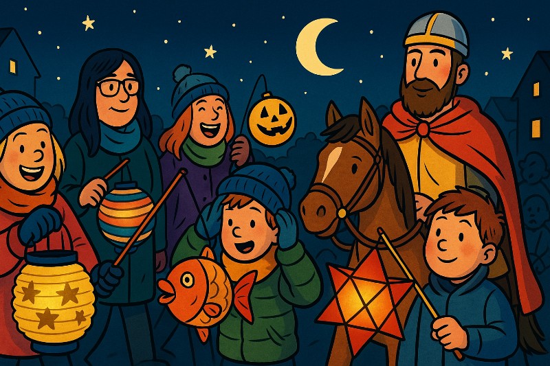 Grafik: Wenn Hamm leuchtet – Laternen, Lieder und logistisches Laternenwahnsinnsmanagement