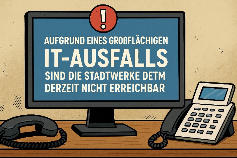 Grafik: Detmold.exe funktioniert nicht mehr