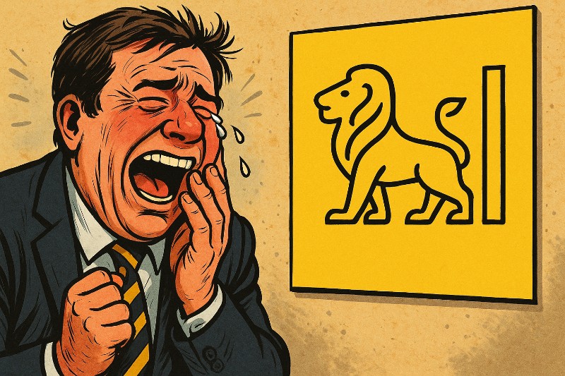 Grafik: Löwe light – Leipzigs neues Logo zwischen Linienkunst und Lachkrampf