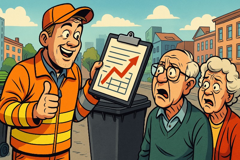 Grafik: Münsters Müll wird teurer