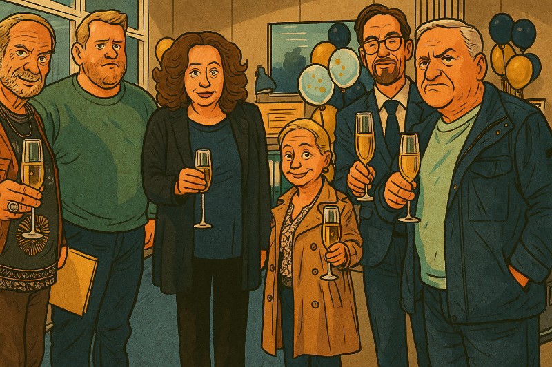 Grafik: Tatort Münster: Wenn das Rad neu erfunden – und gleich ermordet wird