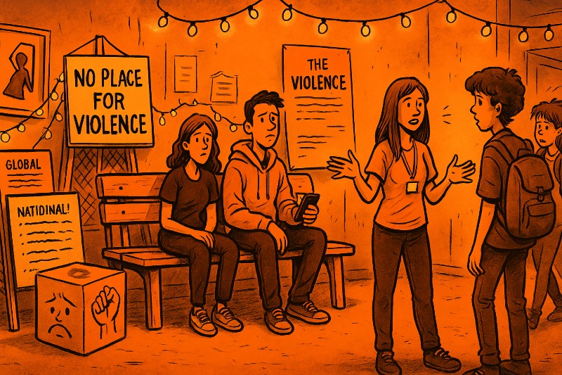 Grafik: Die orange Revolution