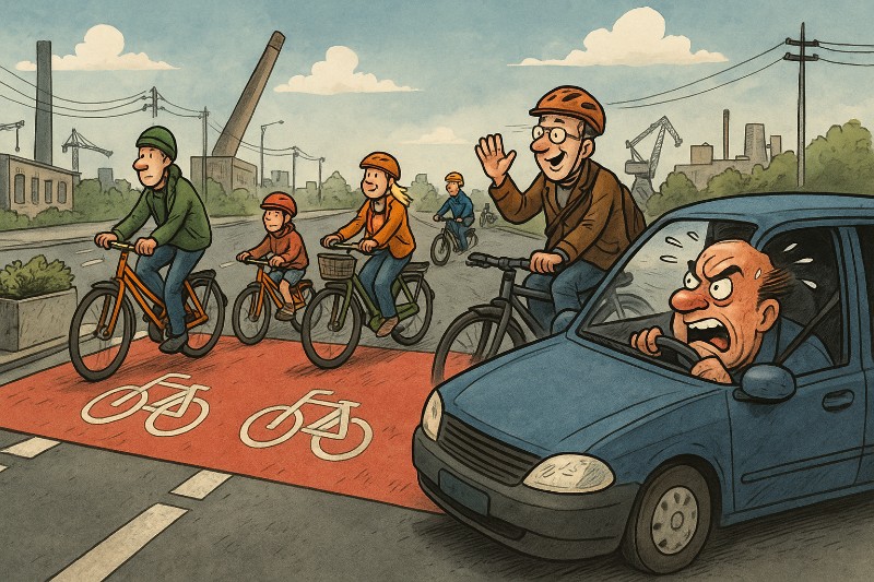 Grafik: Hoesch-Hafenbahn-Weg