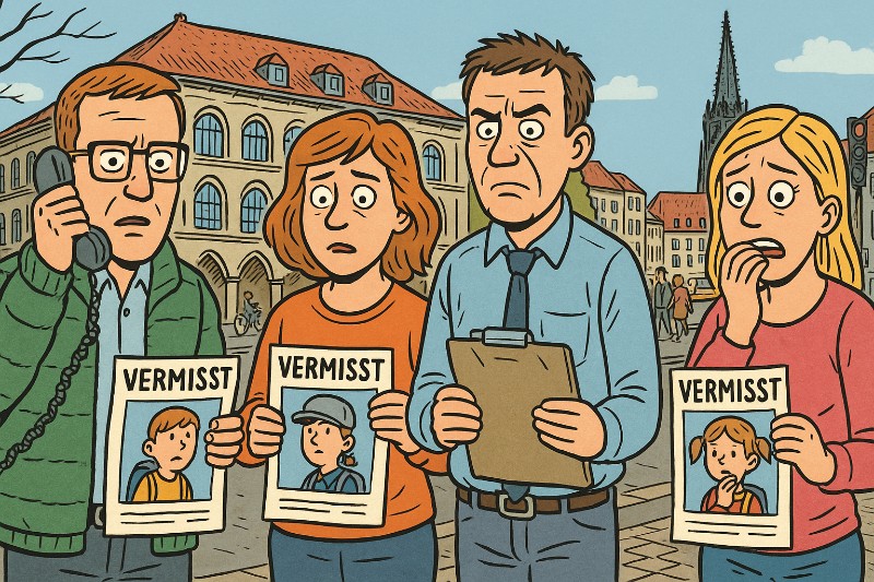 Grafik: „Vermisst: 160 Schulanfänger!“ – Wenn die Einschulung zur kommunalen Detektivarbeit wird