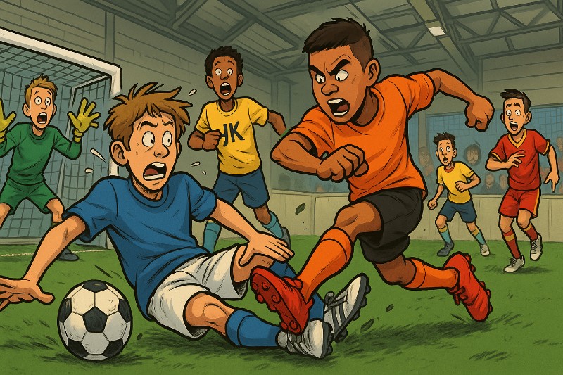 Grafik: Jugendpower, Hallenzauber und ein Turnier wie ein Energiegetränk