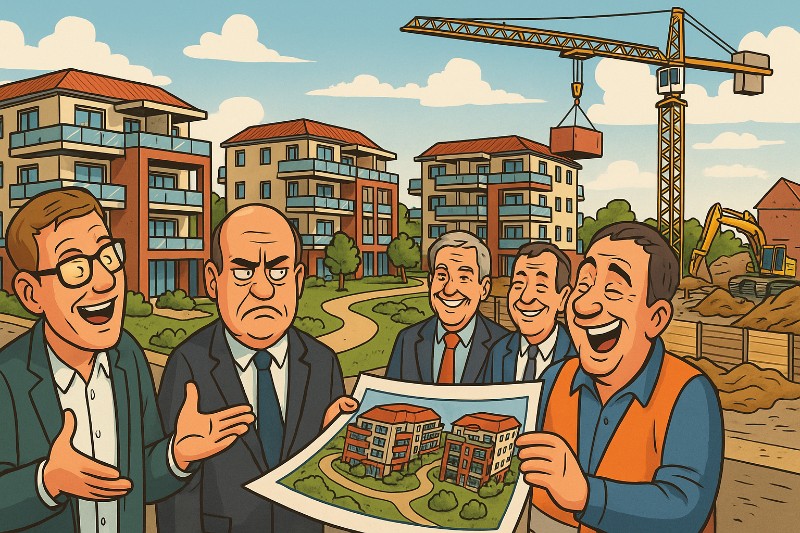 Grafik: Telgte-Süd – Wenn Wohnträume mit Förderquote wachsen