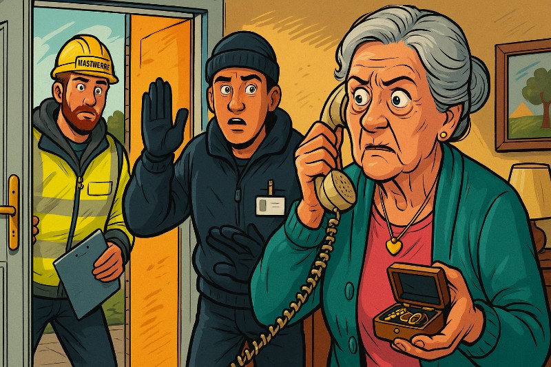 Grafik: Falsche Stadtwerke unterwegs