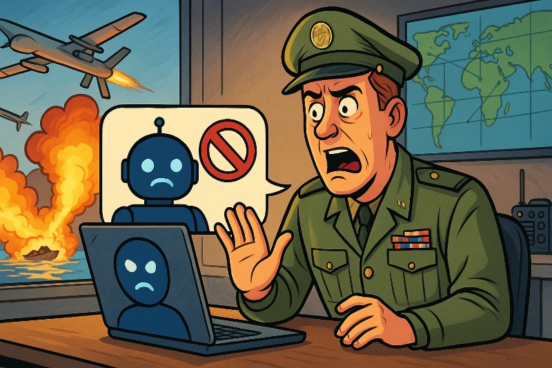 Grafik: Wenn die KI „Nein“ sagt