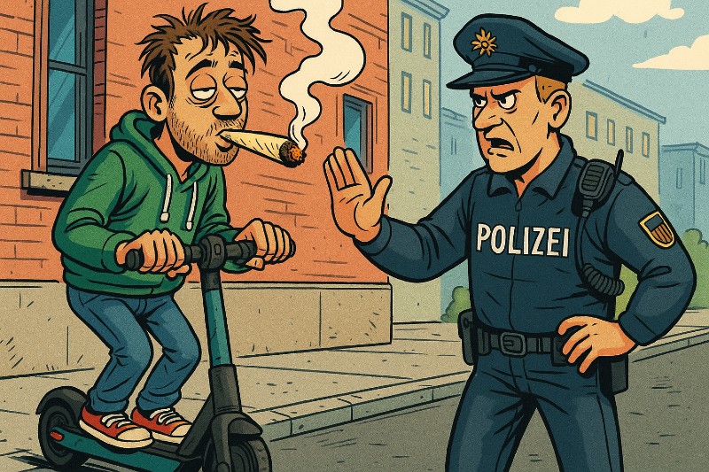 Grafik: High auf zwei Rädern