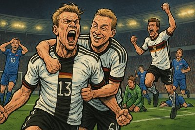 Grafik: Deutschland im Torrausch: 6:0