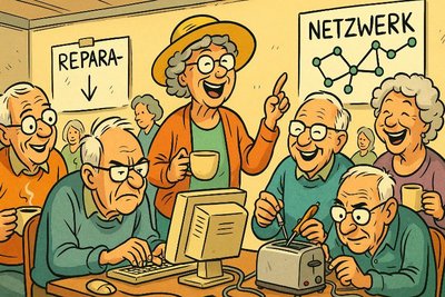 Grafik: Mit SINN durchs Rentenuniversum – Ahlen erfindet das soziale Dauerabo neu